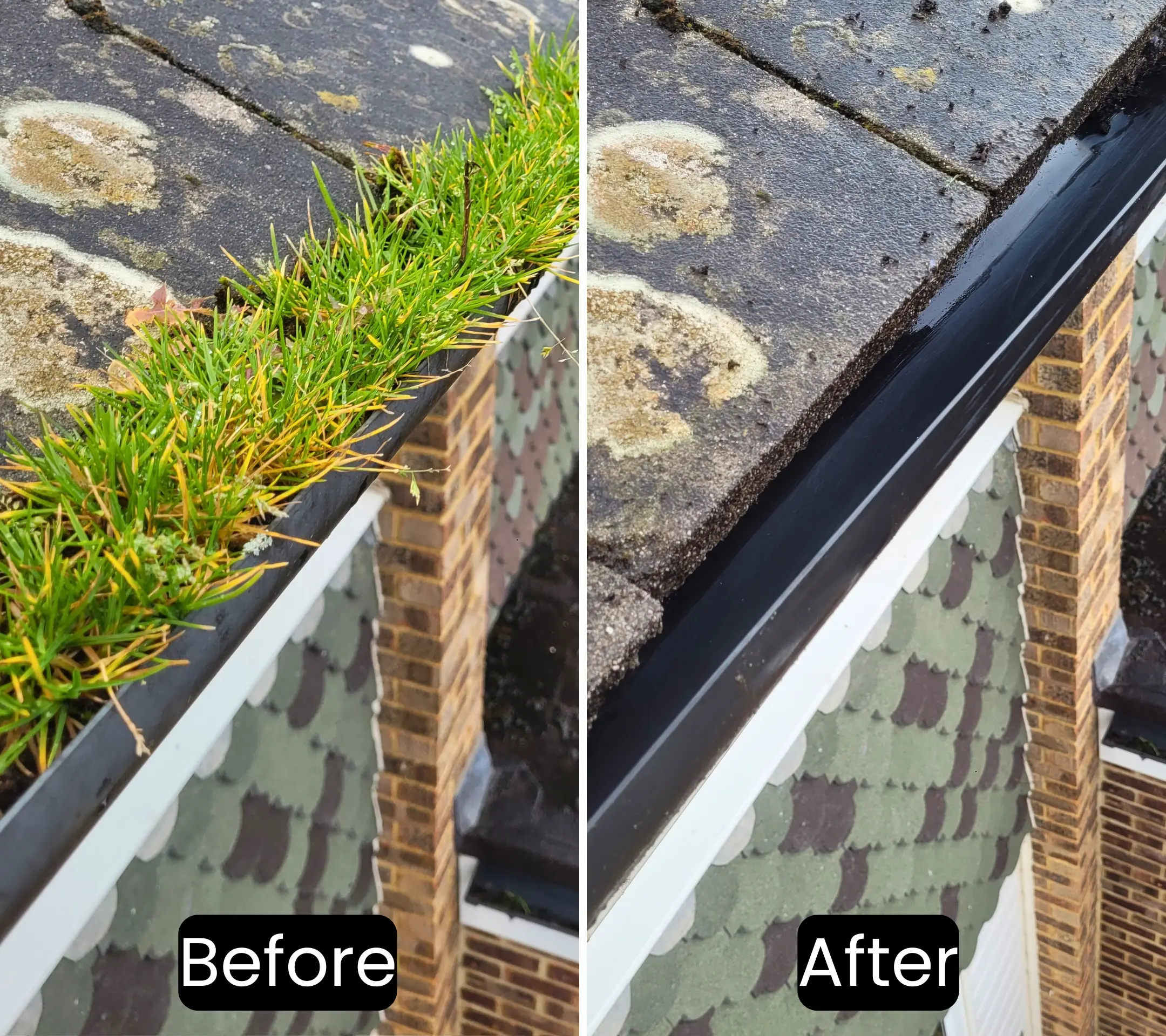 Gutter cleaning in Wisbech